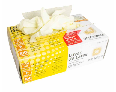 Luva G Para Procedimentos Não Cirúrgicos Com Pó. 