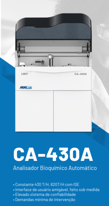 ANALISADOR BIOQUÍMICO AUTOMÁTICO URIT CA-430A