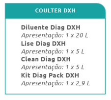 REAGENTES  COULTER DXH