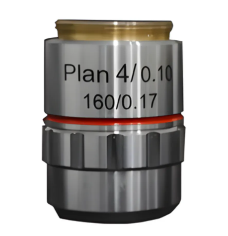 Lente Objetiva Planacromática 4x - OP4