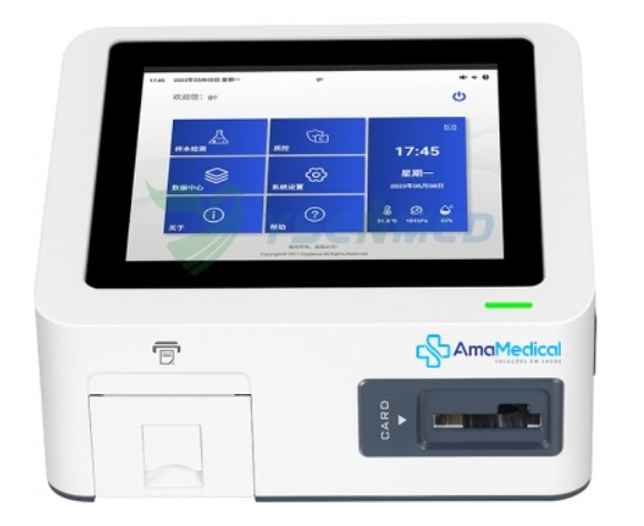 Analisador de Gases Sanguíneos AMA GSB-2000
