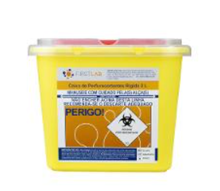 Caixa de Perfurocortantes Rígida