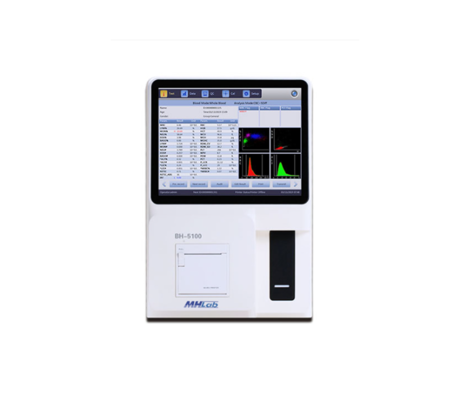 ANALISADOR HEMATOLÓGICO SEMIAUTOMÁTICO 05 PARTES