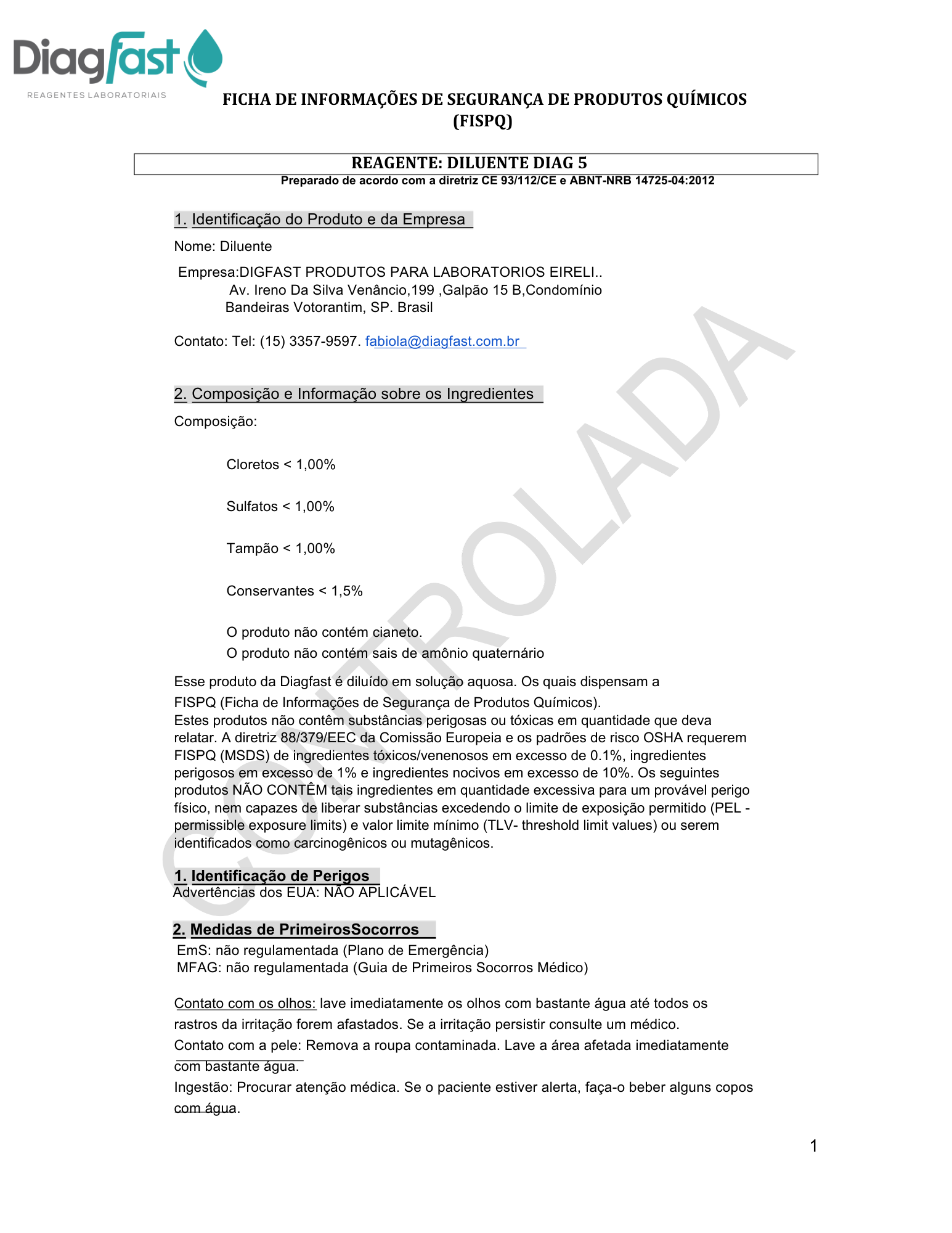 REAGENTES (CELL DYN 3000)