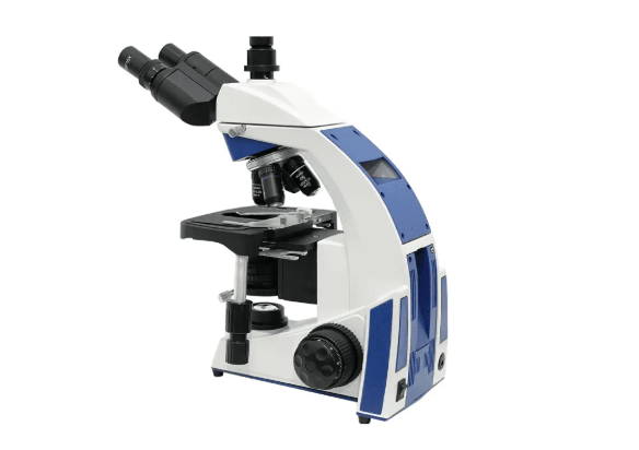 Microscópio Trinocular Acro. Série Blue 1600X - BLUE1600TA-L-BAT