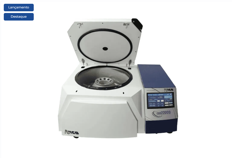 Centrífuga Digital Refrigerada + Rotor  CDR-22000