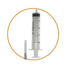 Seringas Hipodérmicas com  Agulha 25 x 0,70 mm Descarpack