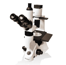 Microscópio Biológico Trinocular invertido Ótica infinita e Contraste de fases - BIOINVERT-TRINO-CF-BI