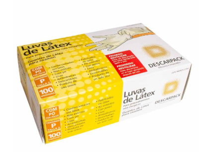 Luva G Para Procedimentos Não Cirúrgicos Com Pó. 