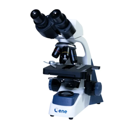 Microscópio Biológico Binocular, Revolver Quadruplo, aumento até 1600X, iluminação em LED - LC1600BA-L-BI