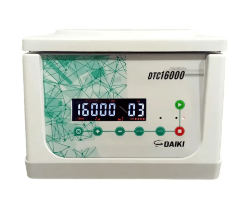 Microcentrífuga Digital para Microhematócritos ou Microtubos de alta velocidade DTC-16000-NM-BI