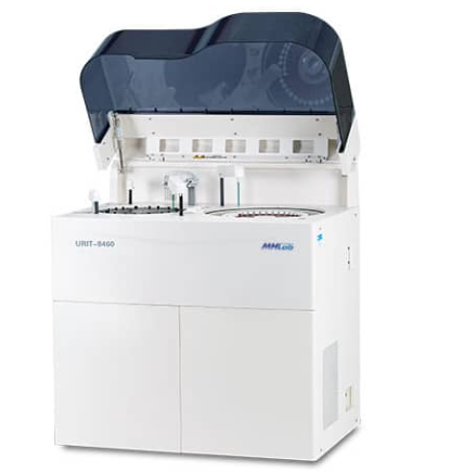 ANALISADOR AUTOMÁTICO BIOQUÍMICO E TURBIDIMÉTRICO URIT - 8460