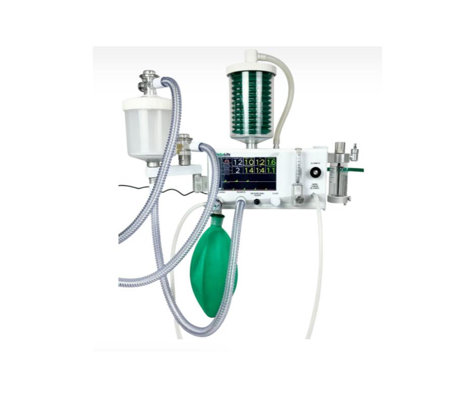  ANESTESIA INALATÓRIA COM VENTILAÇÃO – PEDESTAL E MALETA