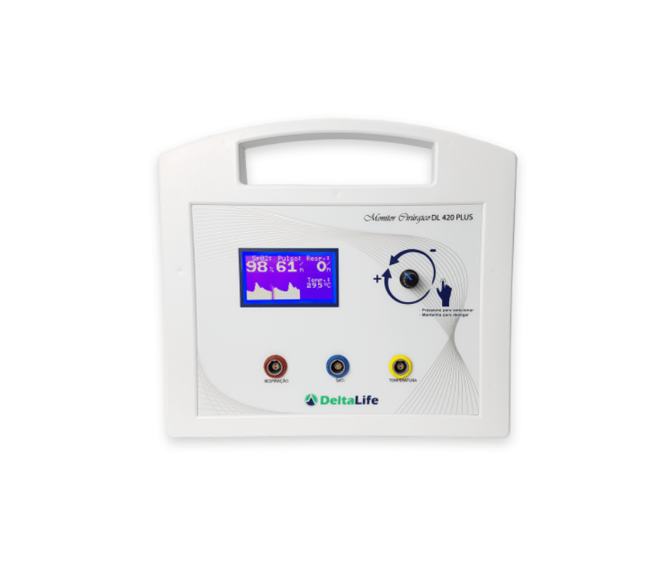 MONITOR CIRÚRGICO COM RESPIRAÇÃO – PLUS E PORTÁTIL