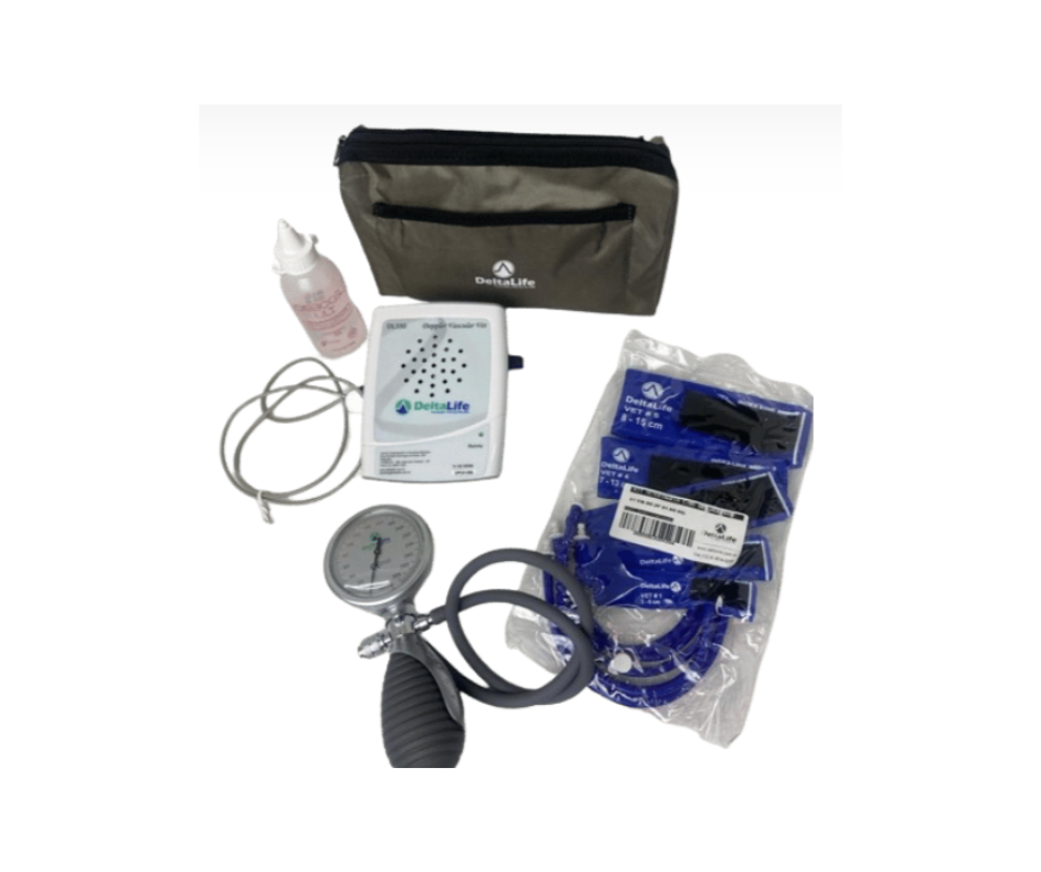 KIT DOPPLER COM ESFIGMOMANÔMETRO DE PALMA