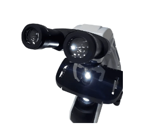 Microscópio Binocular Plan. BLUE 1000X Ótica Infinita - BLUE1000-B-I-L-BI