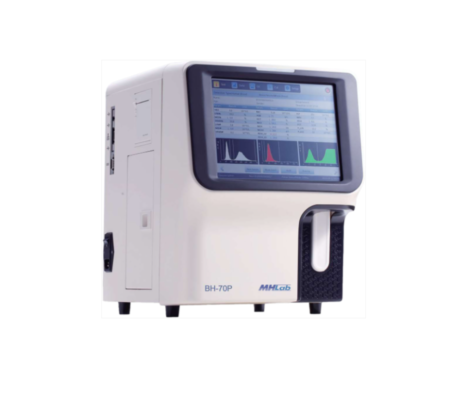 ANALISADOR HEMATOLÓGICO SEMI-AUTOMÁTICO DE 3 PARTES URIT BH-70P VET