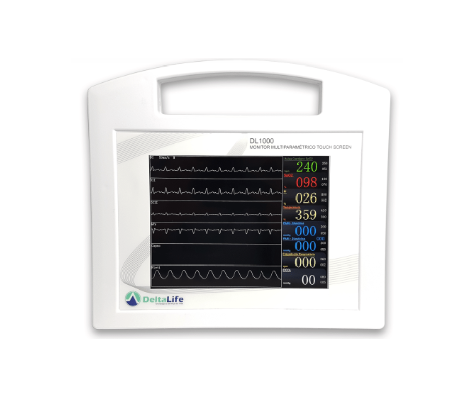  MONITOR MULTIPARAMÉTRICO COM CAPNOGRAFIA 