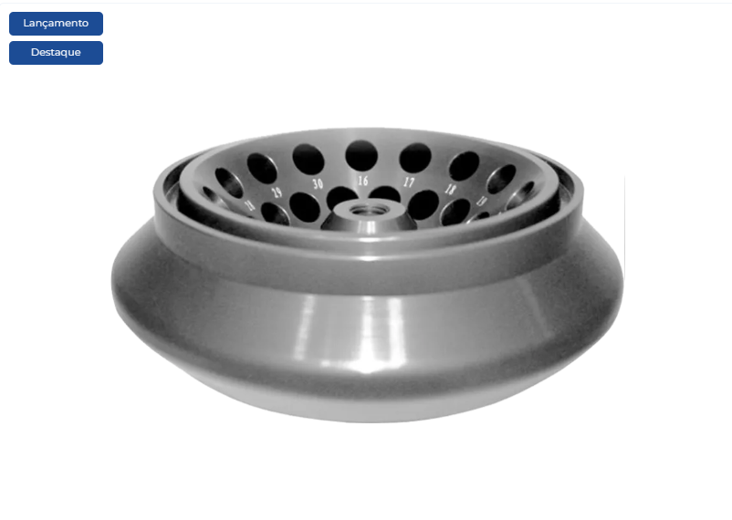 Centrífuga Digital Multirrotores até 6000RPM - CD-6000 + Rotor