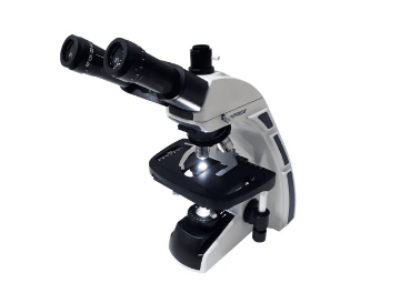 Microscópio Trinocular Plan. BLUE 1000X Ótica Infinita - BLUE1000-T-I-L-BI