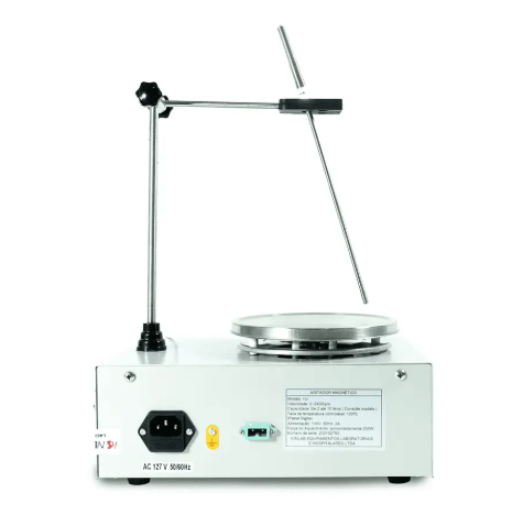 Agitador Magnético 2400RPM até 2L com Aquecimento 90ºC - HJ-3