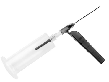 AGULHA MÚLTIPLA COM DISPOSITIVO DE SEGURANÇA 22G (25x7). 50 UN/CX