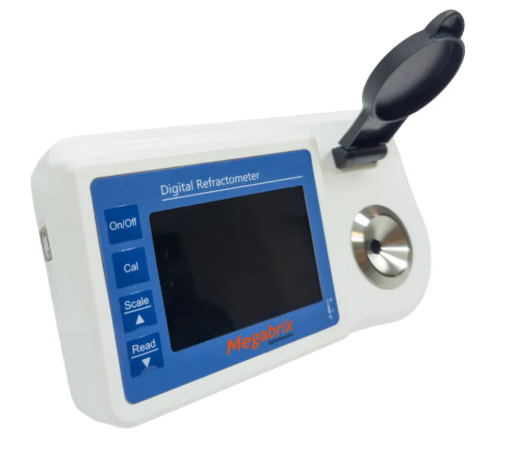 Refratômetro Digital de Bancada Escala Brix 0~94% e Índice de Refração - REDI-D-102