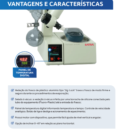 Evaporador Rotativo, Digital com Circulação até 150rpm - SKL-25A