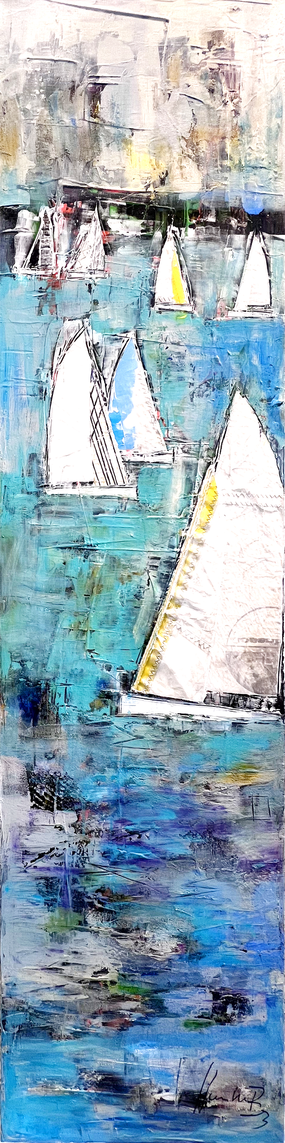 Amazing Green I (40 x 160 cm)