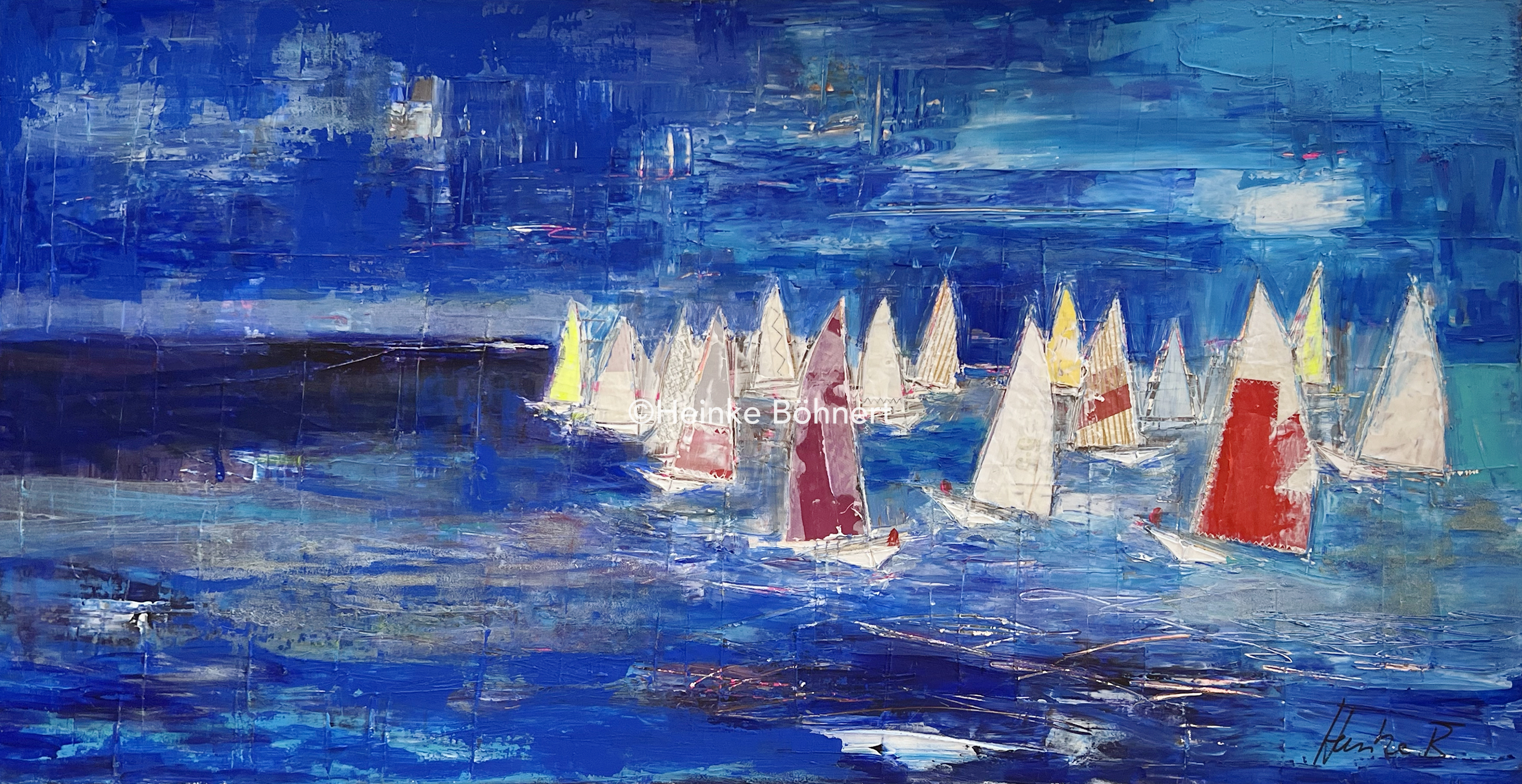 Super Blue (140 x 70 cm)