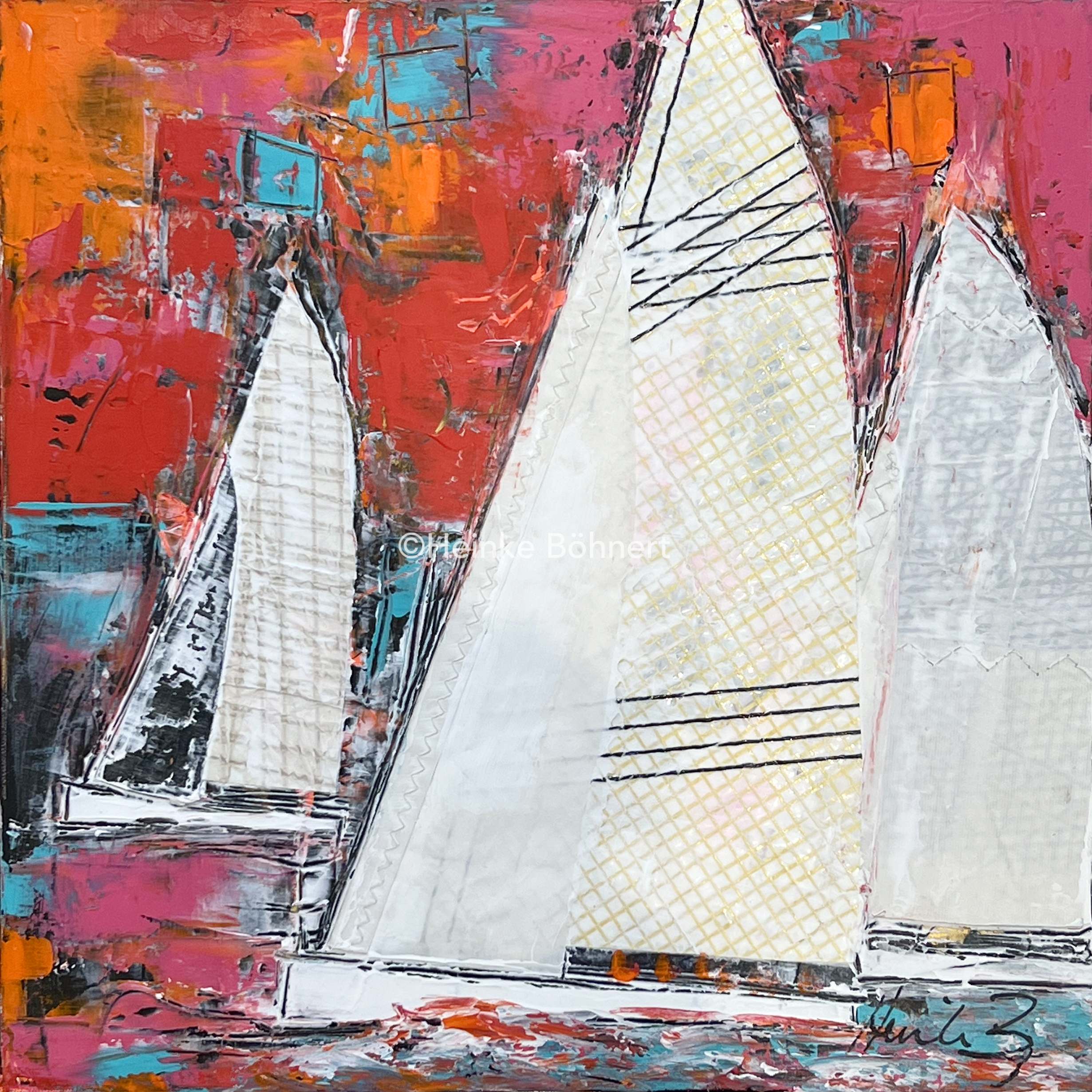 Nice Red (40 x 40 cm)