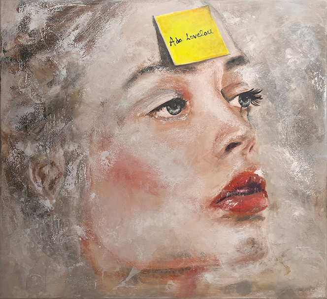 Who am I - Ada Lovelace (30 x 30 cm)