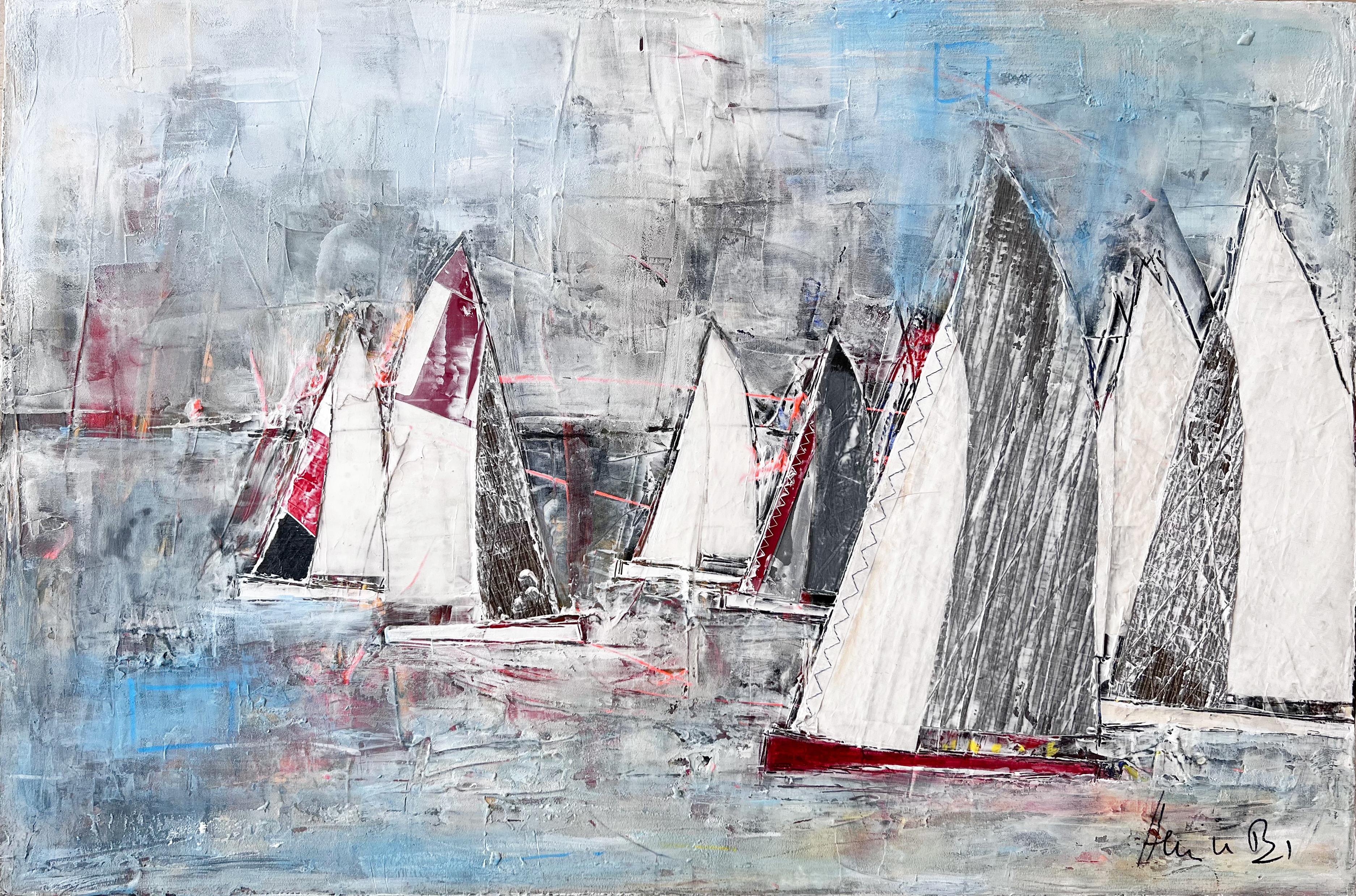 A wonderful day (90 x 60 cm)