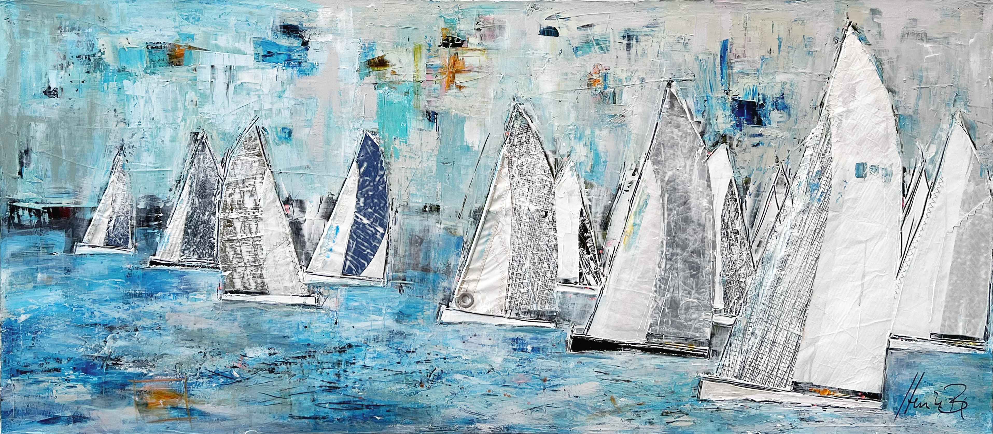 Traumhaft Türkis (160 x 70 cm)