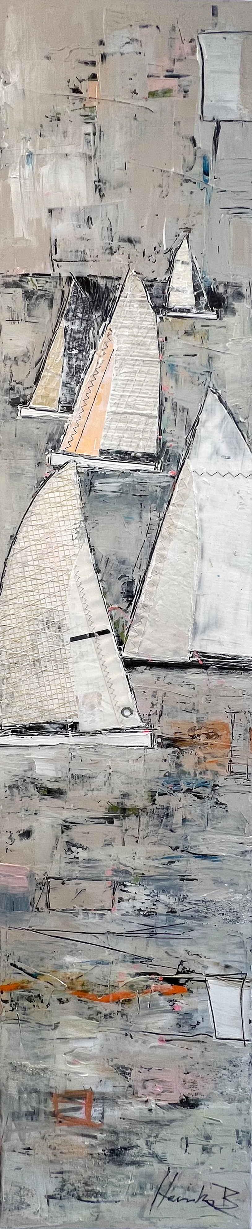 Happy Grey Five (30 x 160 cm)