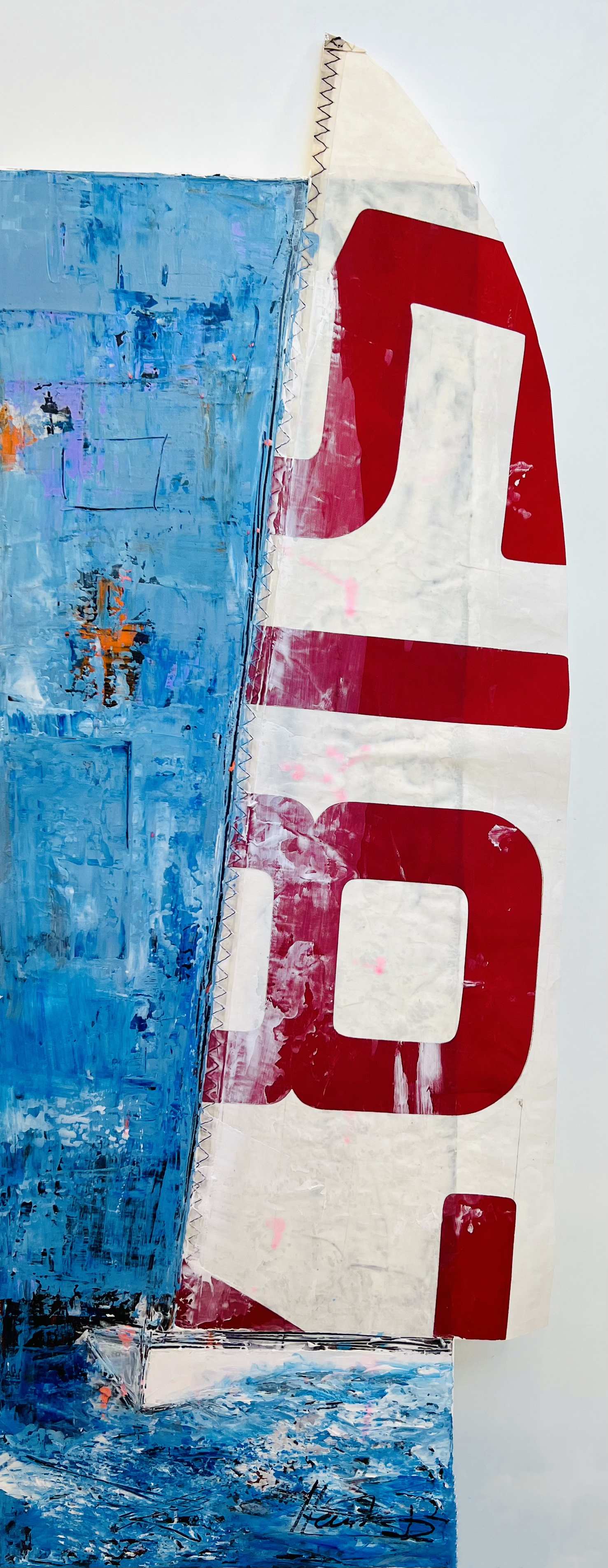 Free blue (30 x 90 cm)