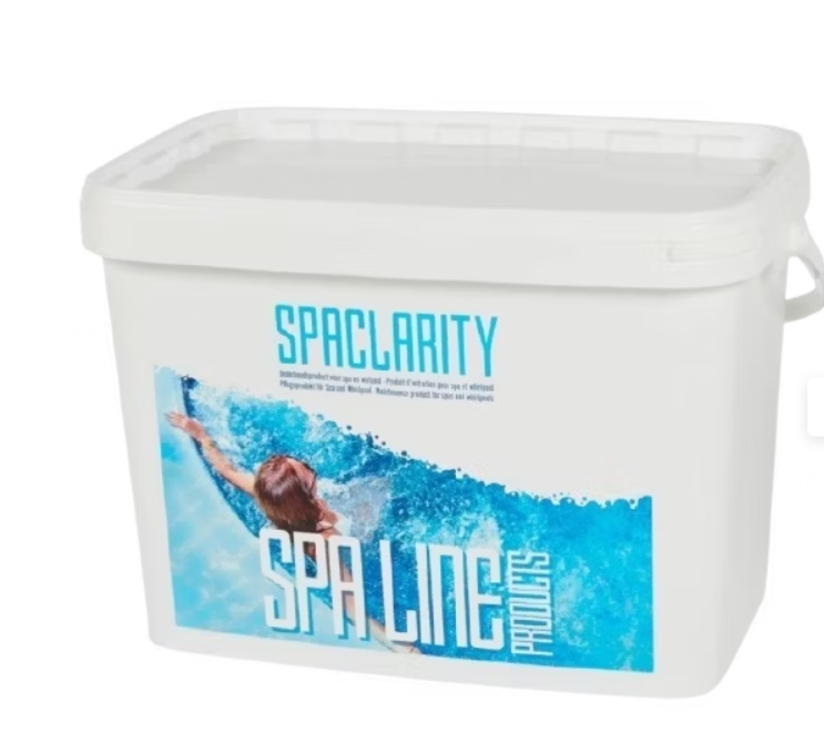 Contenedor de productos Spaclarity para spa