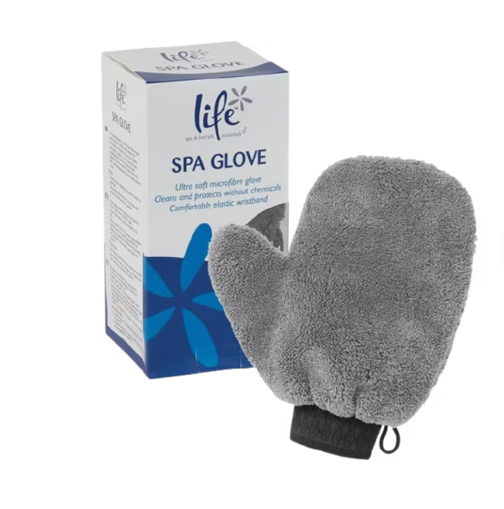 Guante de spa de microfibra