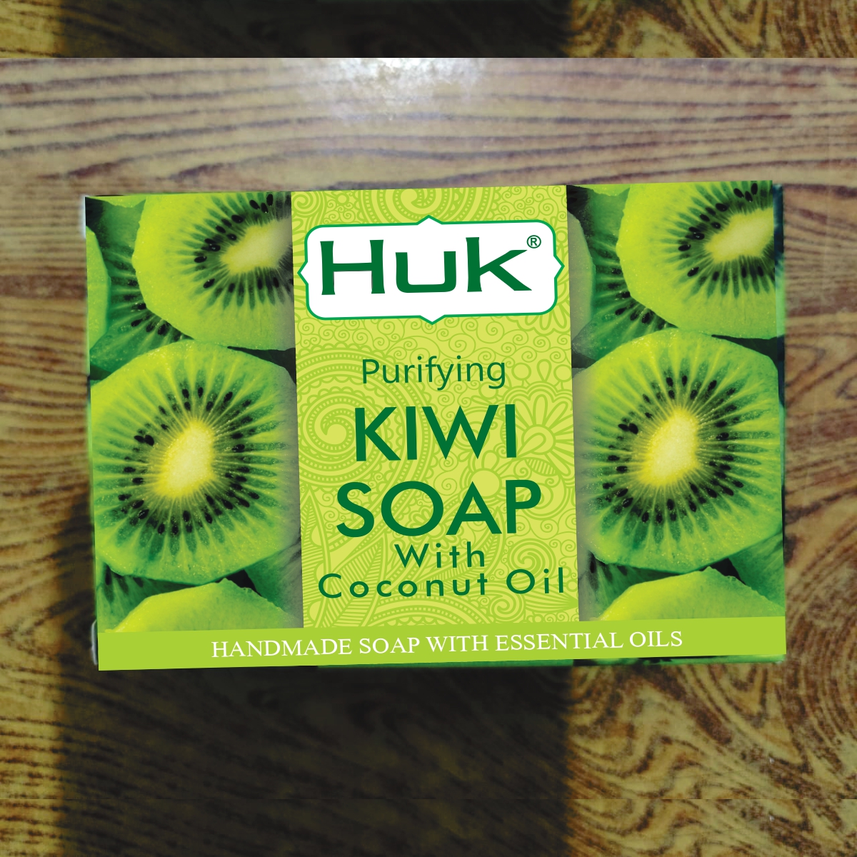 Huk Kiwi Soap With Coconut Oil & Glycerin