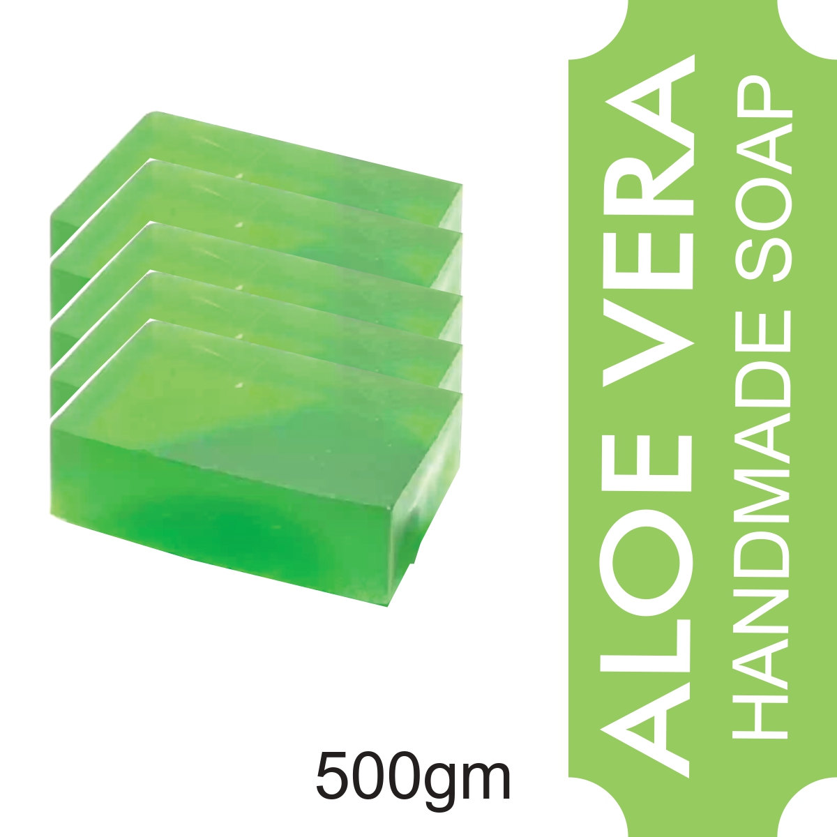 Huk Aloe Vera Soap With Coconut Oil & Glycerin