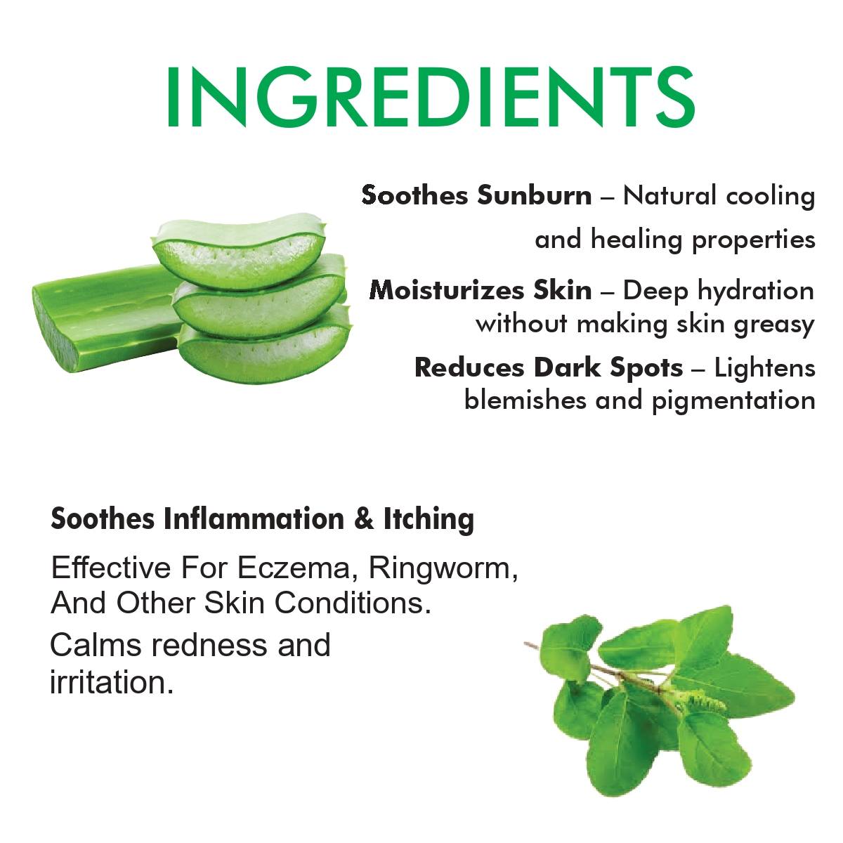 Huk Aloe Vera Soap With Coconut Oil & Glycerin