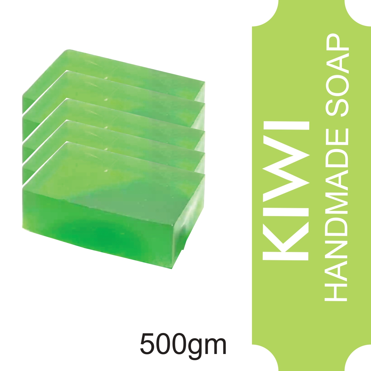 Huk Kiwi Soap With Coconut Oil & Glycerin 