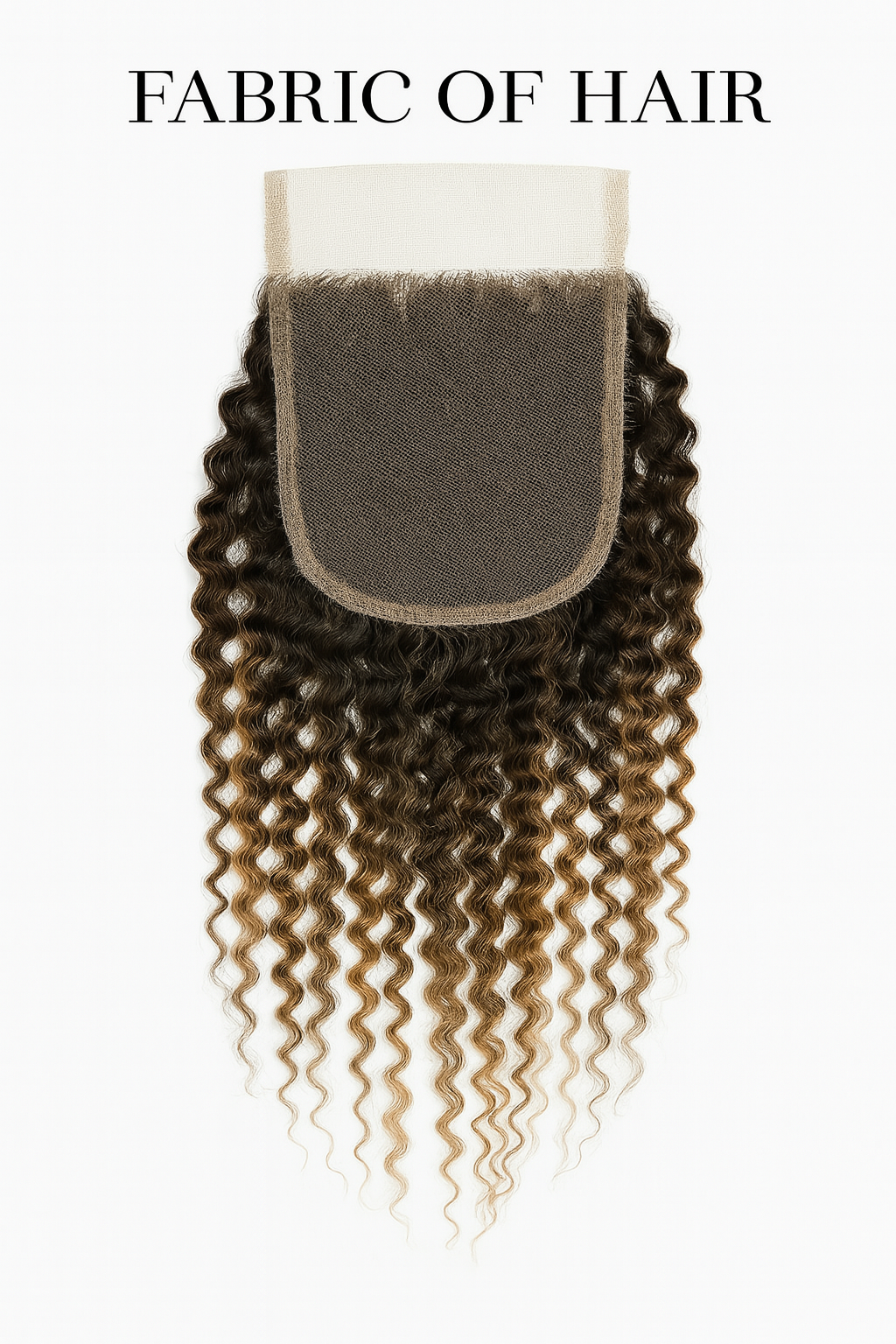 Curated Curly Balayage 5x5 HD Lace Hair Closure