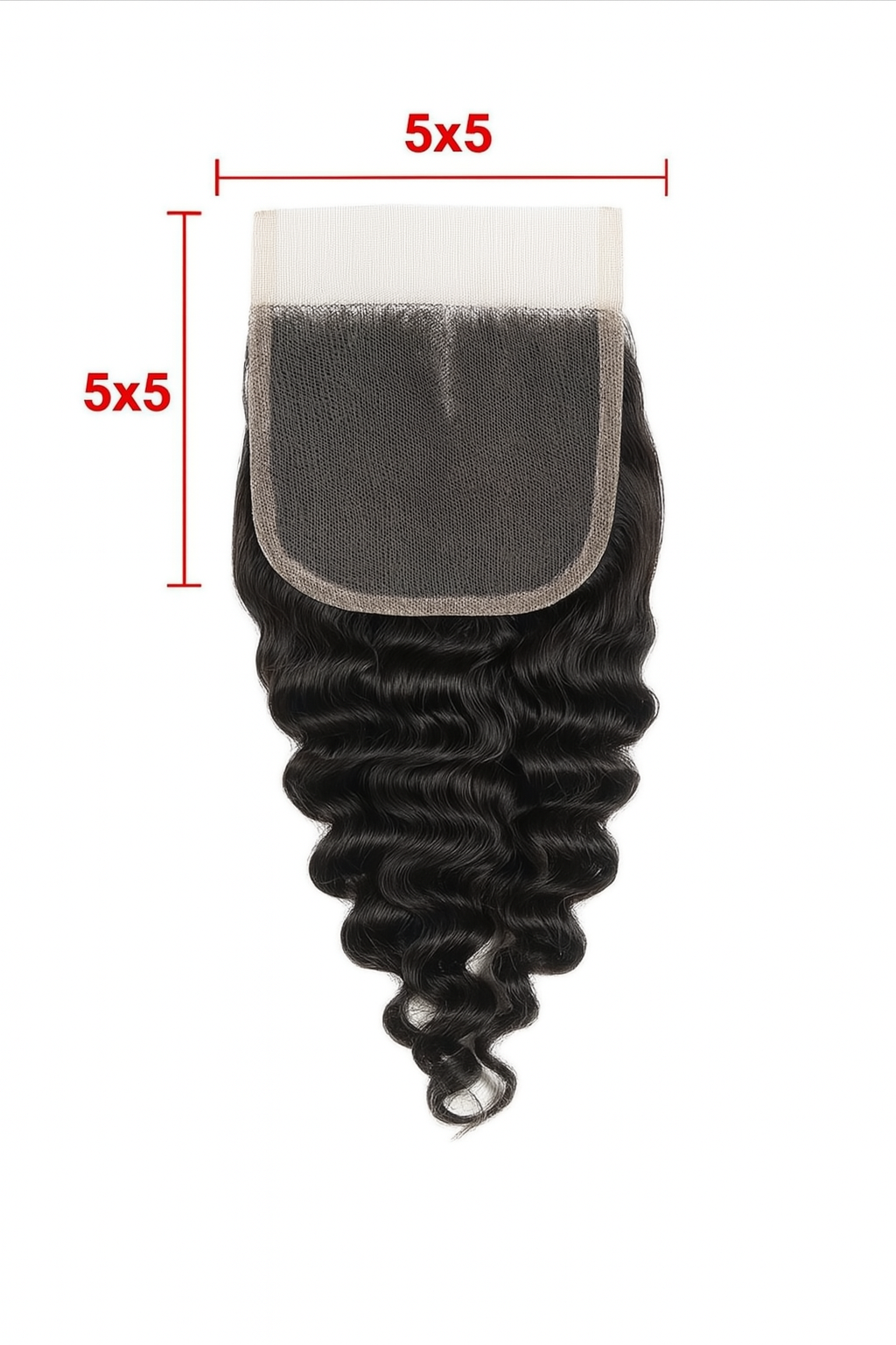 Cashmere Curly 2.0 5x5 HD Lace Closure