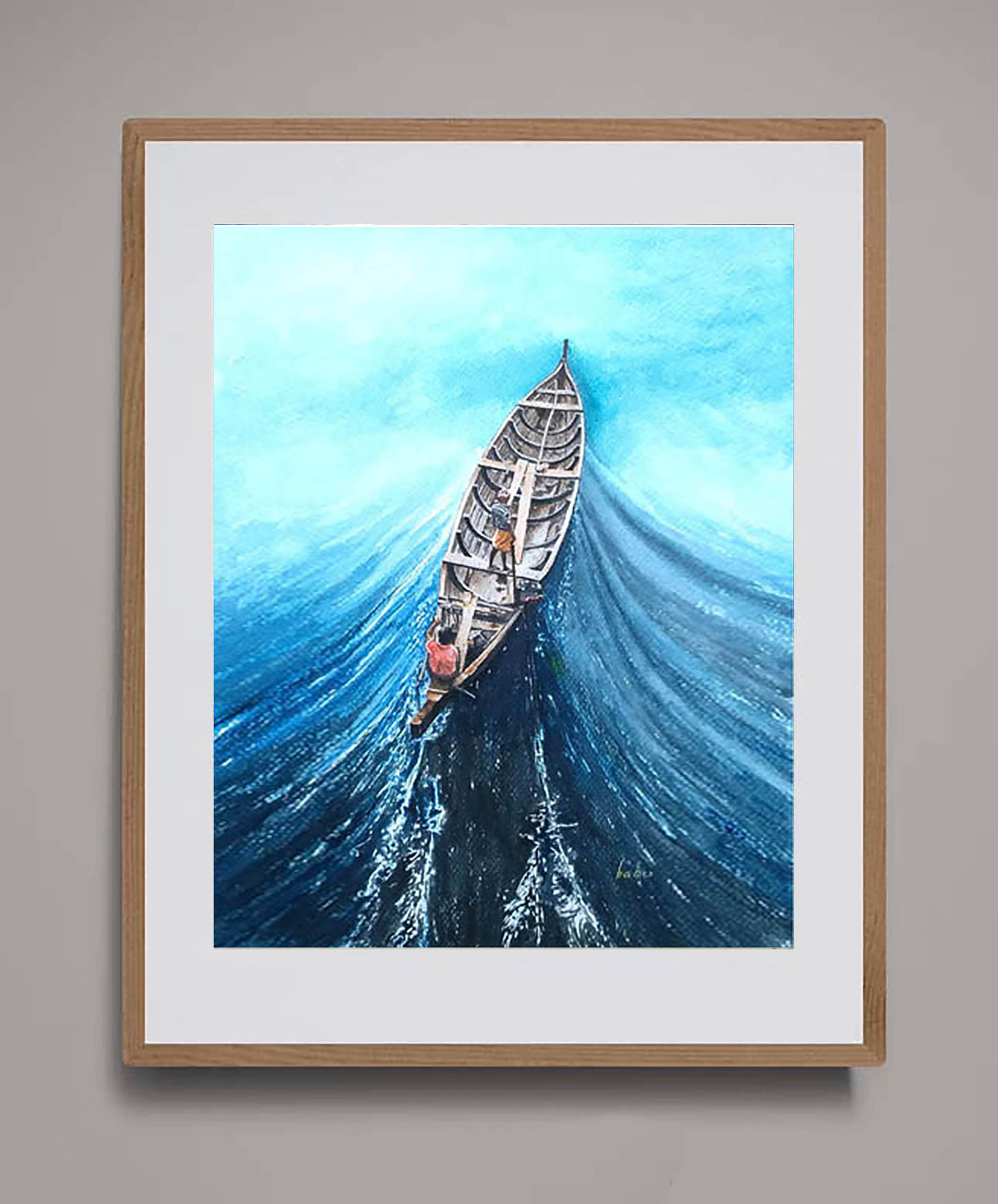 Out to sea