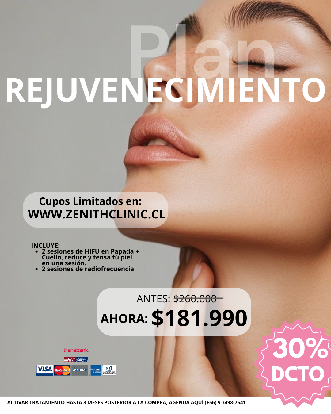 Plan Rejuvenecimiento Papada Cuello