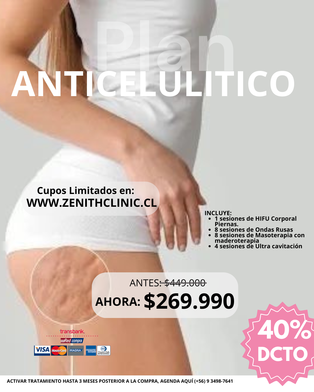 Plan Anticelulítico Piernas