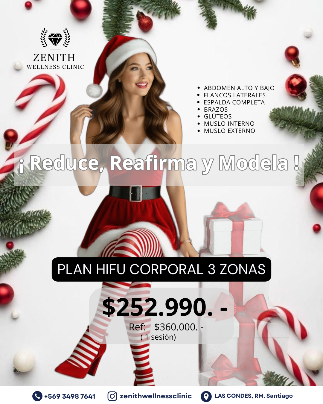 Plan Hifu Corporal 3 Zonas 