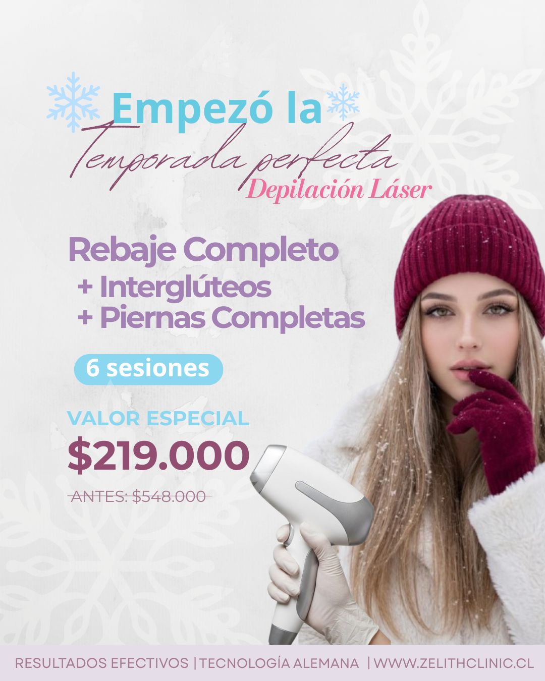 Rebaje Completo + Interglúteo + Piernas Completas
