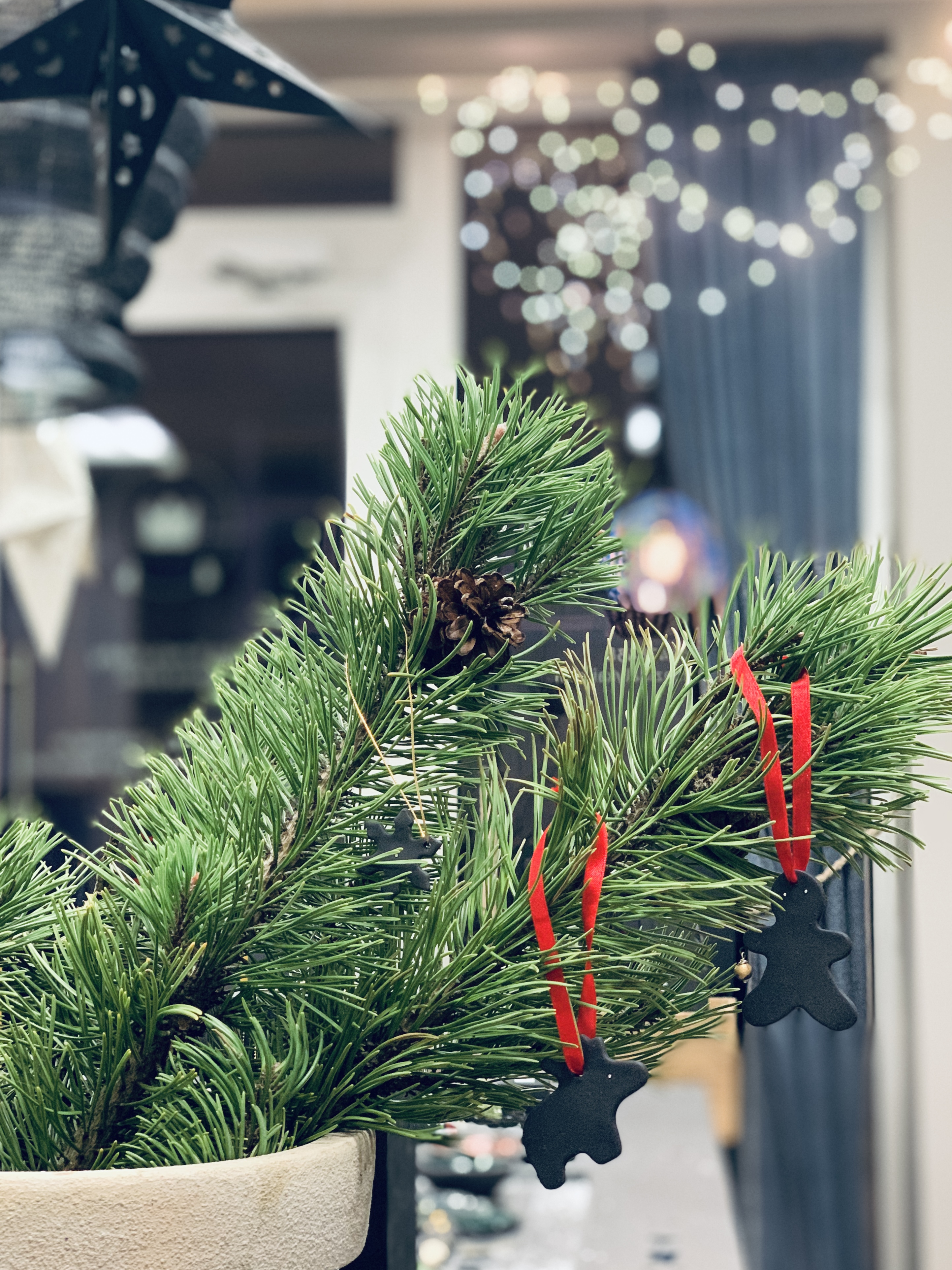 Kalėdinis porcelianinių žaisliukų rinkinys "Angelas ir Snaigė"